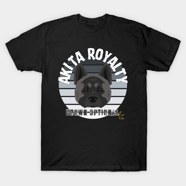 American Akita Royalty T-Shirt by BetsyBuzz